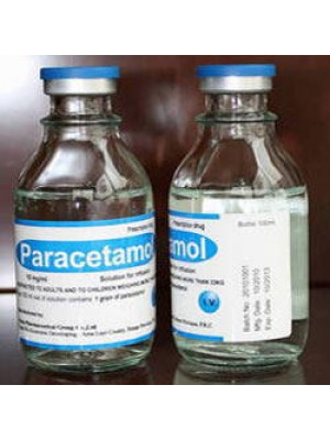 Paracetamol 10 mg. / ml. 100 ml. 10 vials